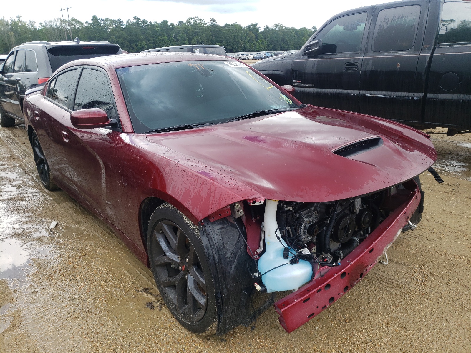DODGE CHARGER SC 2020 with VIN 2C3CDXGJ7LH223861 - Photo from auction