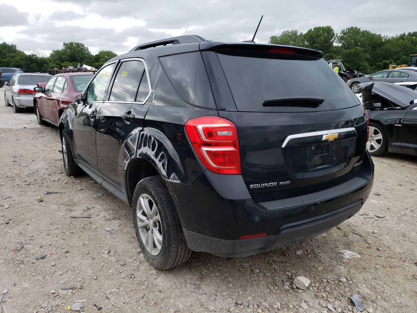 Photo 3 from auction – 2017 CHEVROLET EQUINOX LT with VIN 2GNFLFEK6H6309643
