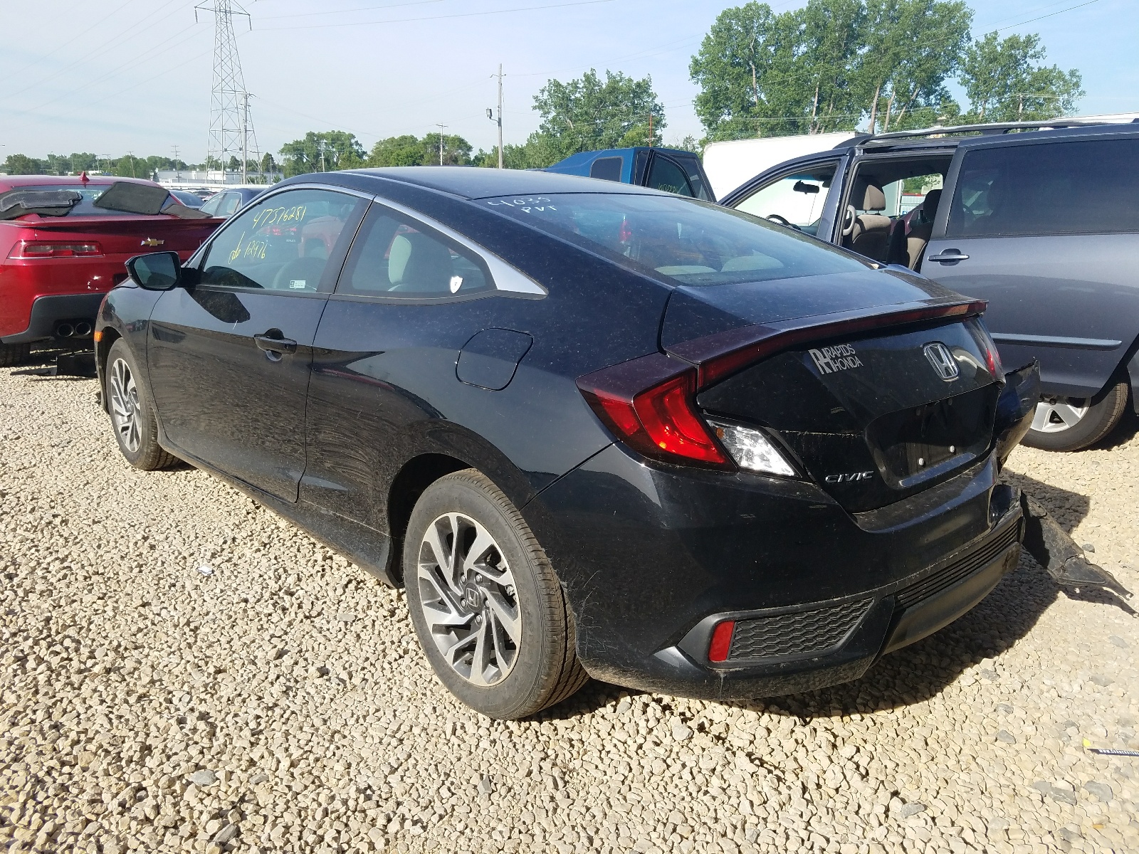 Photo 16 from auction – 2019 HONDA CIVIC LX with VIN 2HGFC4B63KH302652