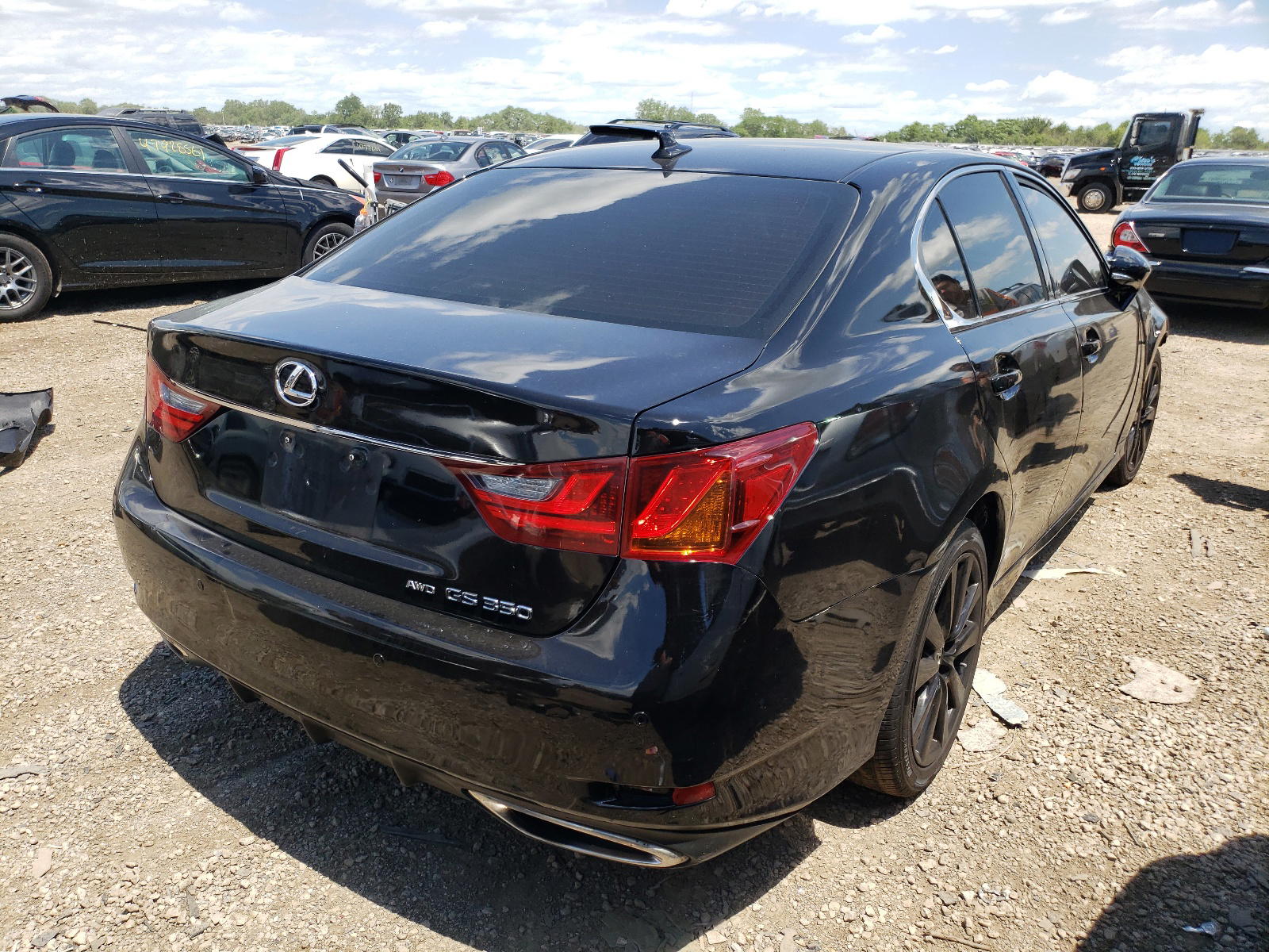 Photo 4 from auction – 2013 LEXUS GS 350 with VIN JTHCE1BL8D5012500