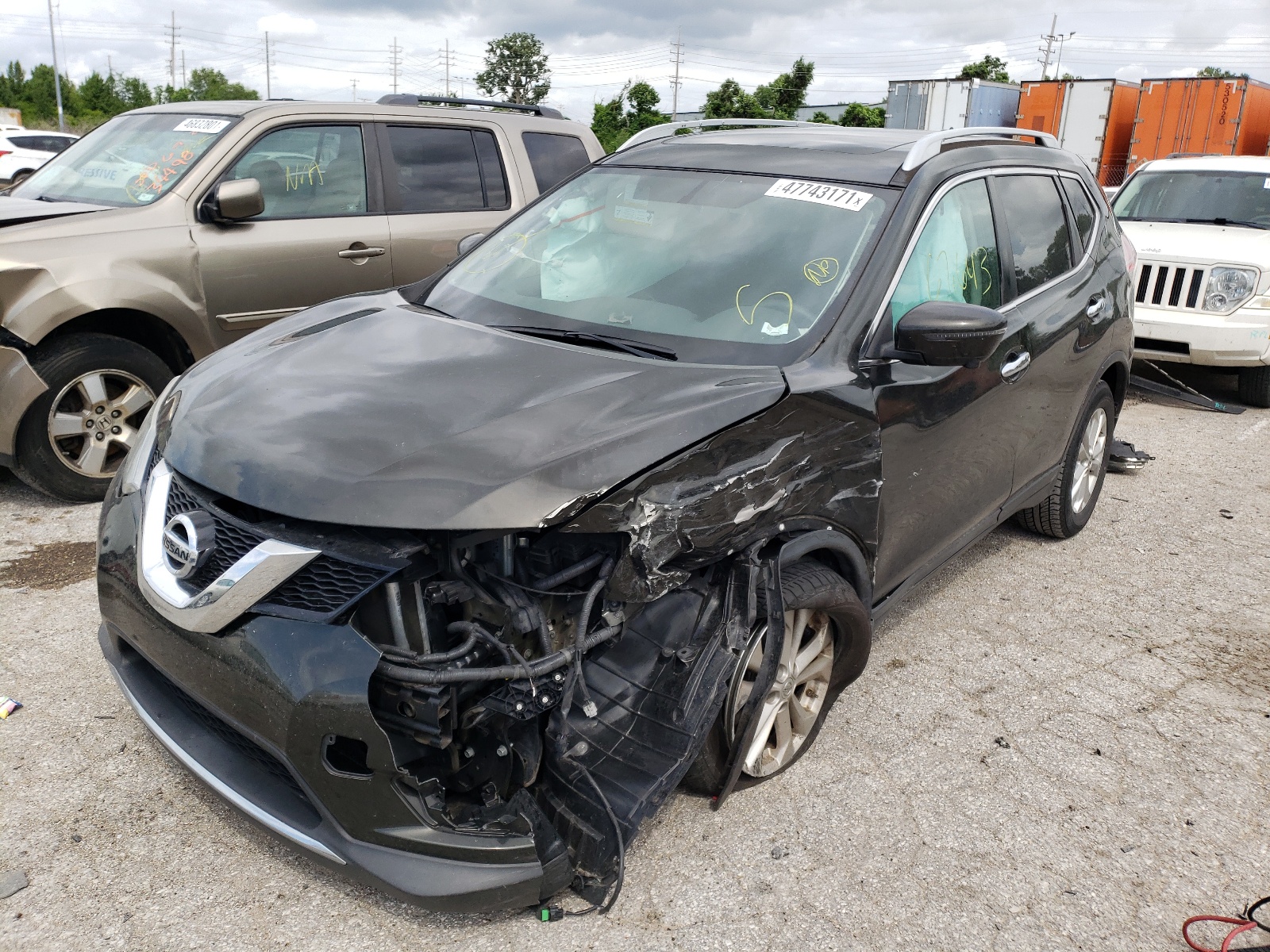 Photo 2 from auction – 2016 NISSAN ROGUE S with VIN 5N1AT2MV9GC738073