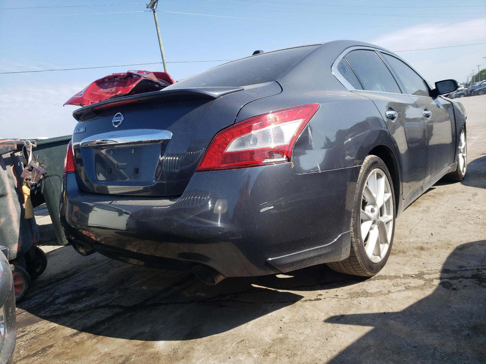Photo 4 from auction – 2009 NISSAN MAXIMA S with VIN 1N4AA51E69C829861