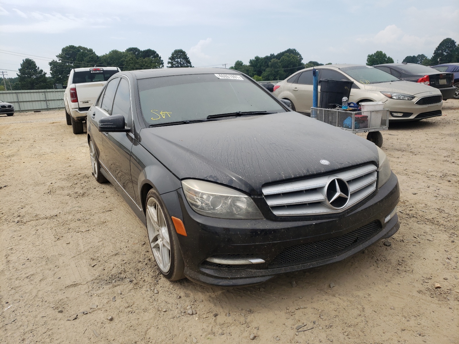 Photo 1 from auction – 2011 MERCEDES-BENZ C 300 with VIN WDDGF5EB3BA433691
