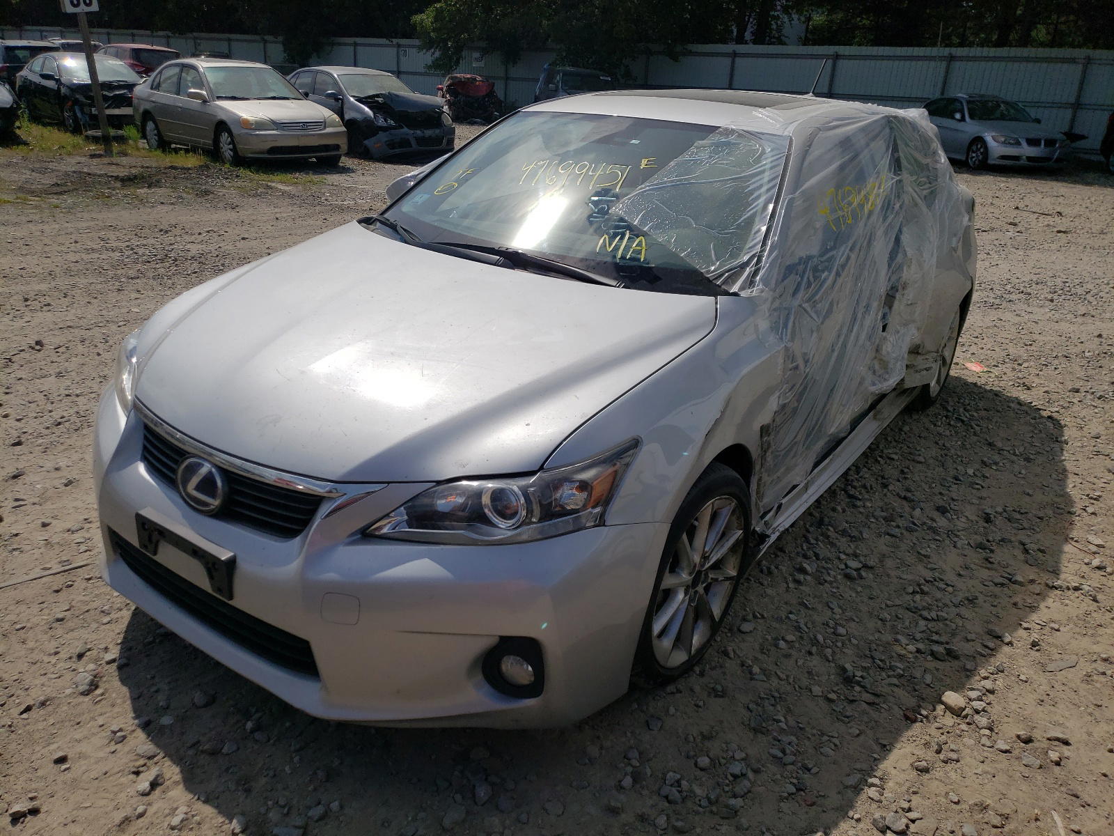 Photo 2 from auction – 2012 LEXUS CT200H with VIN JTHKD5BH3C2092158