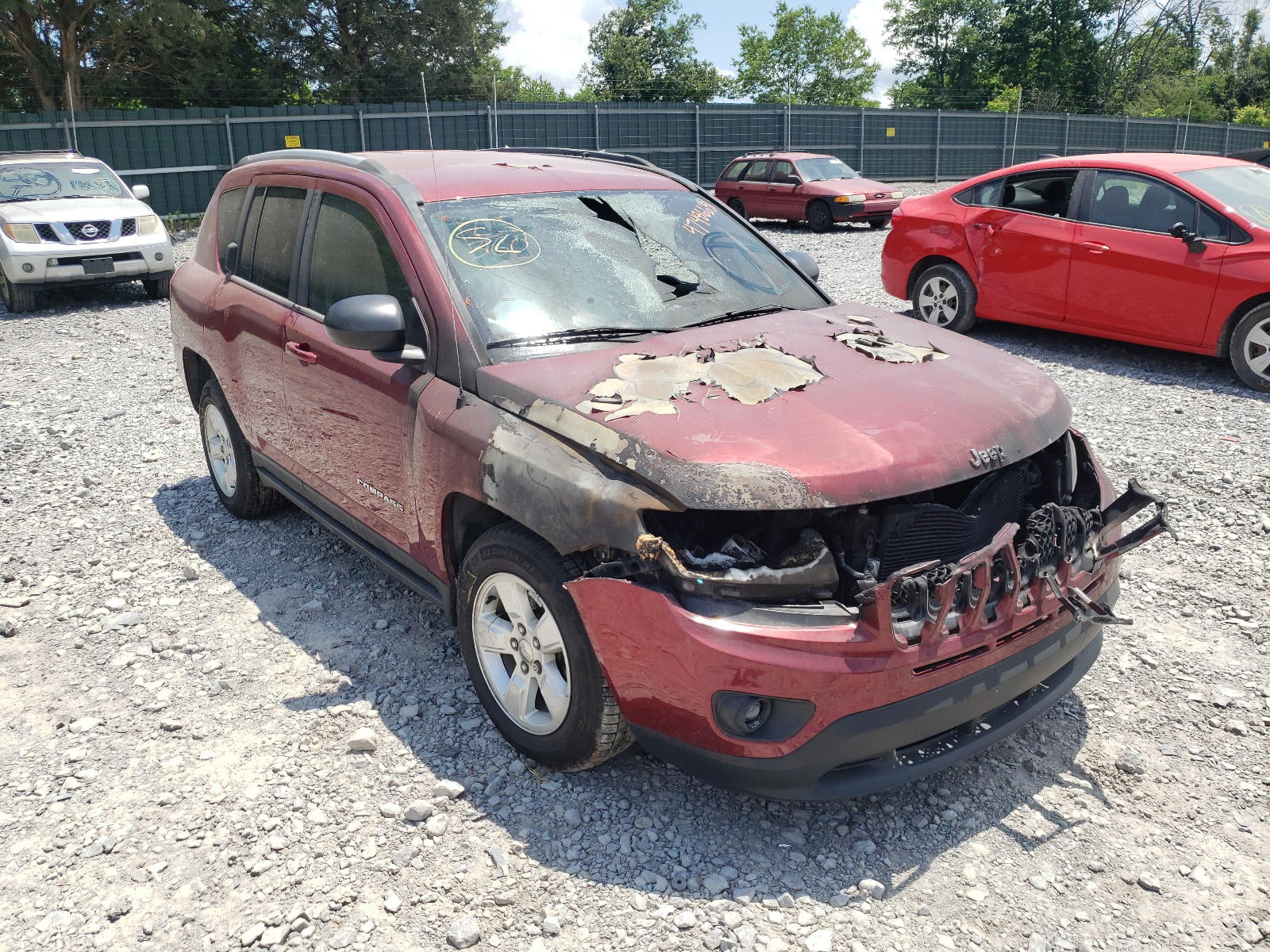 JEEP COMPASS SP 2016 with VIN 1C4NJCBB5GD716933 - Photo from auction