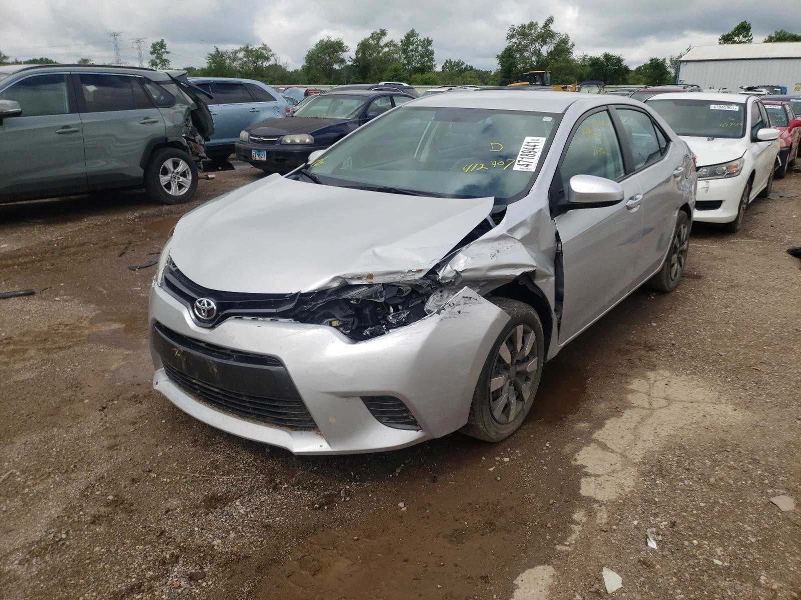 Photo 2 from auction – 2016 TOYOTA COROLLA L with VIN 5YFBURHE2GP412907