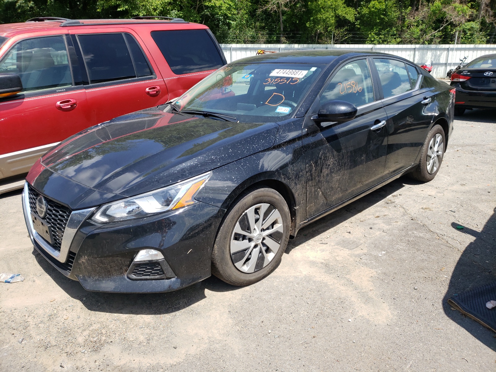 Photo 2 from auction – 2020 NISSAN ALTIMA S with VIN 1N4BL4BVXLN315515