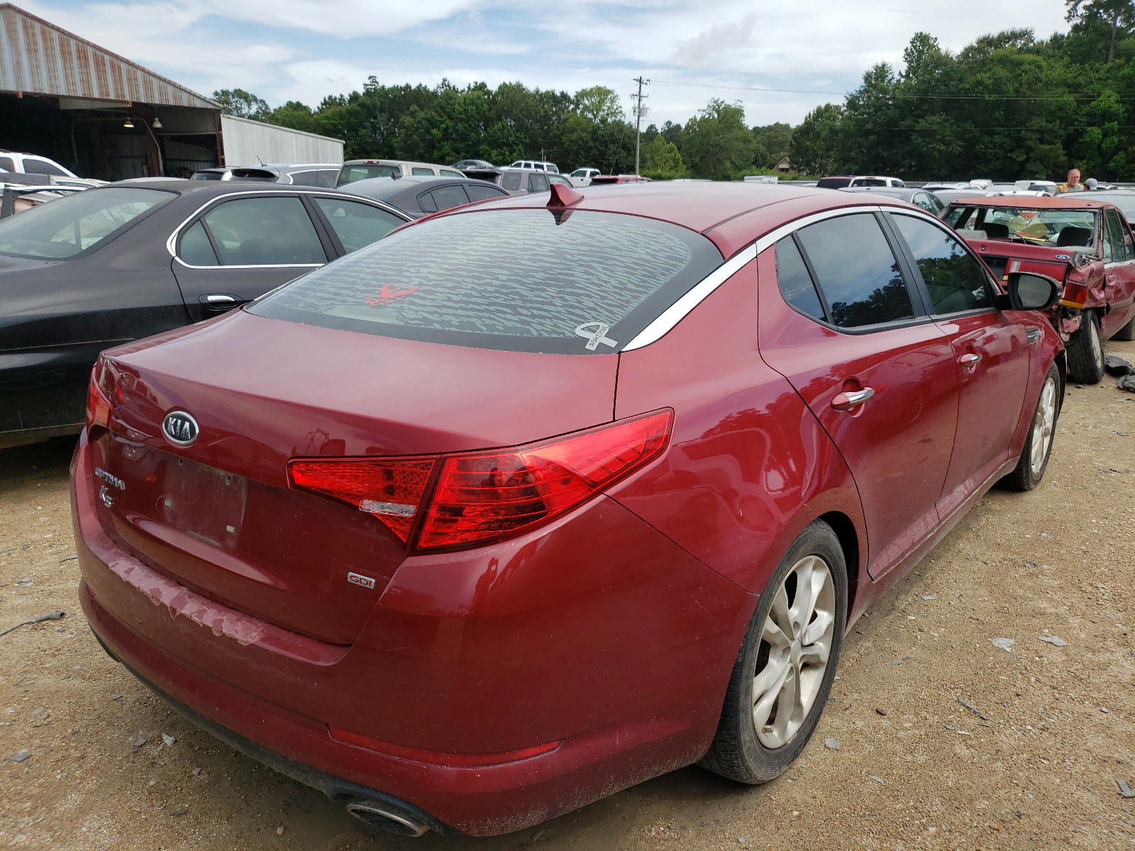 Photo 4 from auction – 2012 KIA OPTIMA LX with VIN 5XXGM4A71CG063097