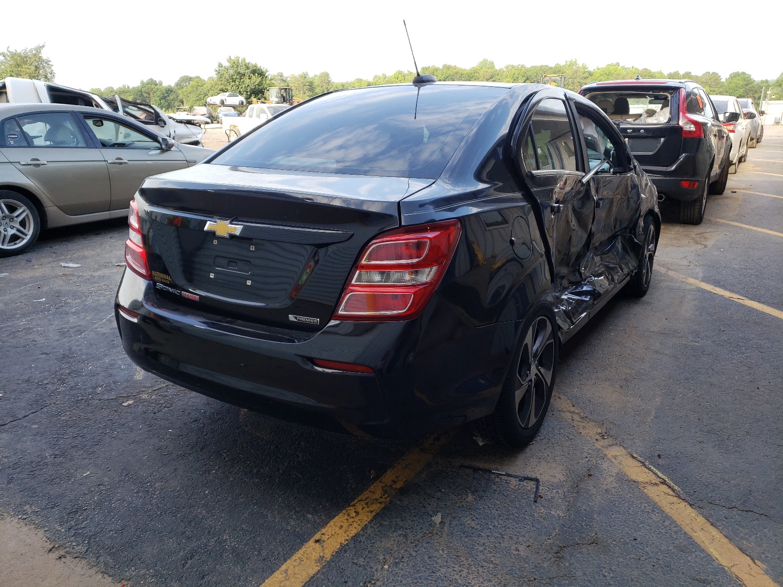 Photo 4 from auction – 2017 CHEVROLET SONIC PREM with VIN 1G1JF5SB5H4119514
