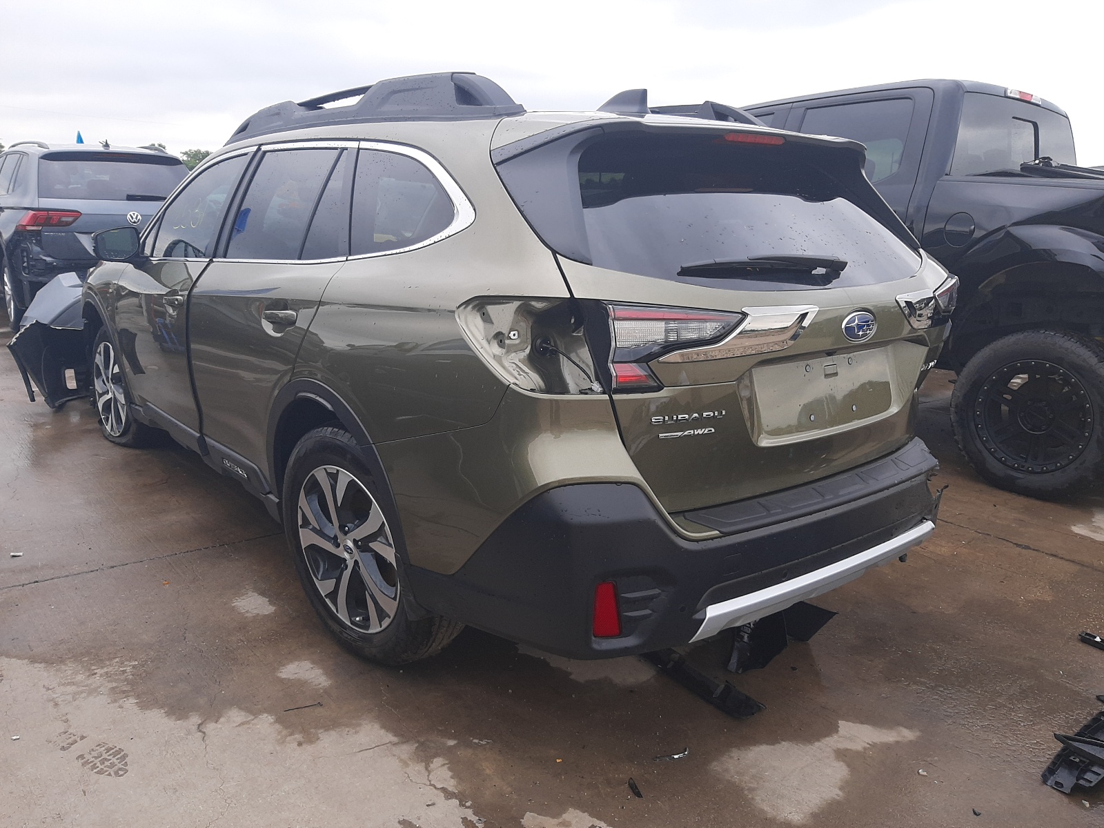 Photo 3 from auction – 2021 SUBARU OUTBACK LI with VIN 4S4BTAMCXM3182123