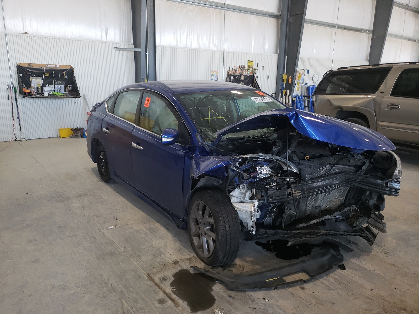 NISSAN SENTRA S 2015 with VIN 3N1AB7AP1FY233535 - Photo from auction