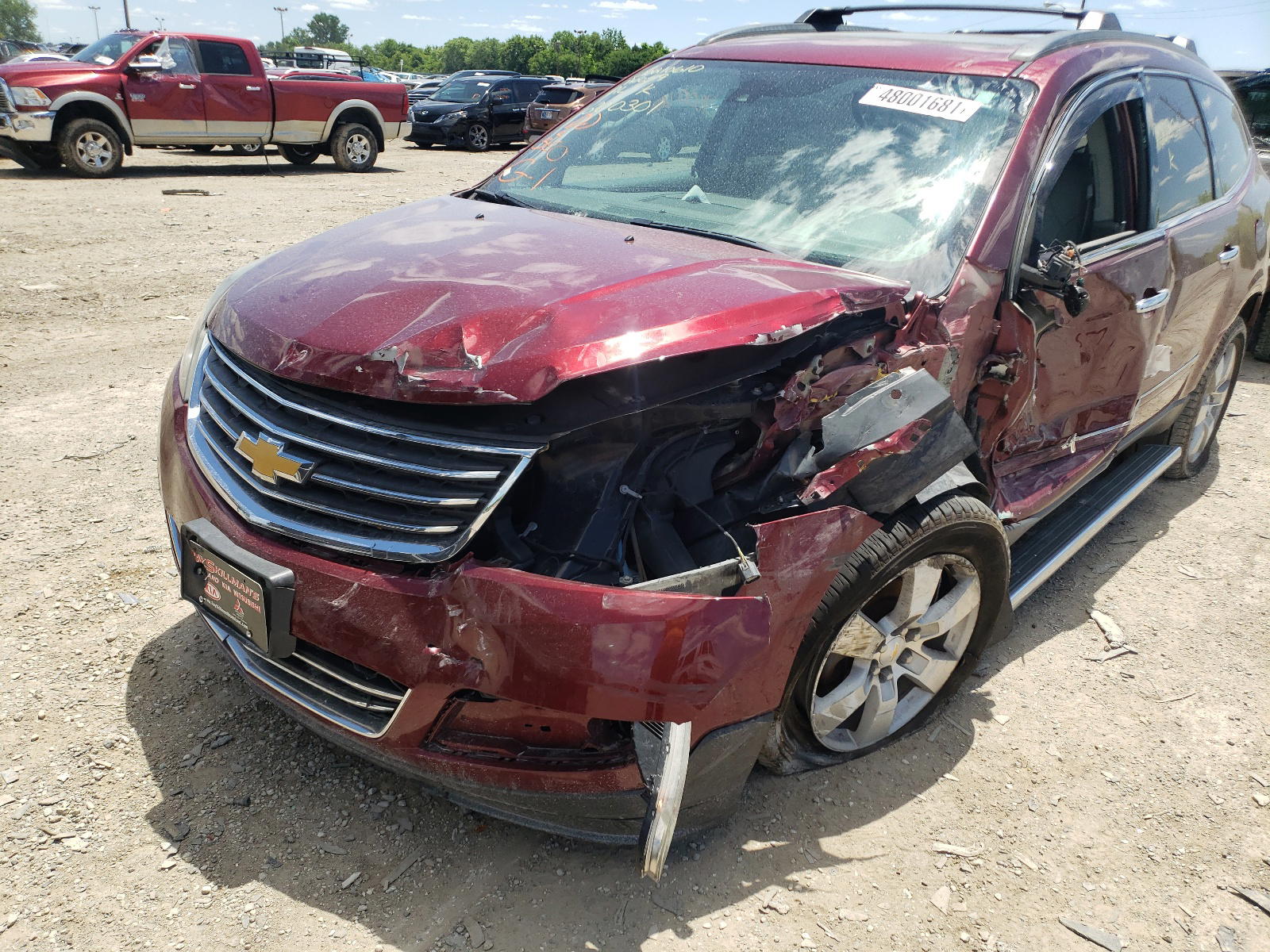 Photo 9 from auction – 2015 CHEVROLET TRAVERSE L with VIN 1GNKVJKD1FJ200301
