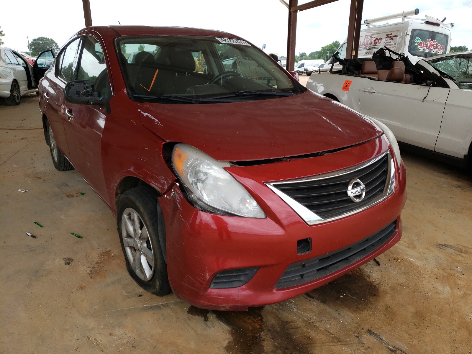 Photo 1 from auction – 2014 NISSAN VERSA S with VIN 3N1CN7AP6EL826383