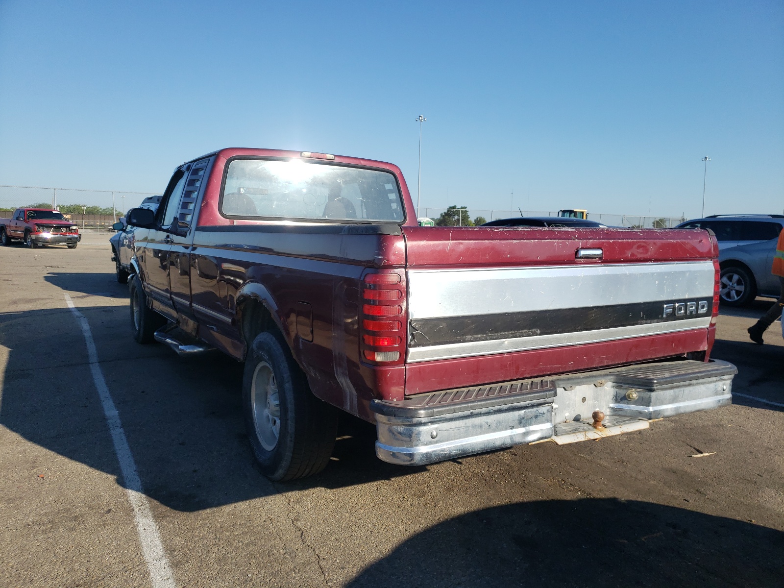 Photo 3 from auction – 1996 FORD F150 with VIN 1FTEX15Y1TKA54180