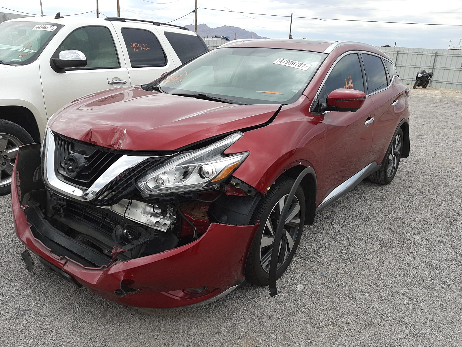 Photo 2 from auction – 2016 NISSAN MURANO S with VIN 5N1AZ2MG4GN170660