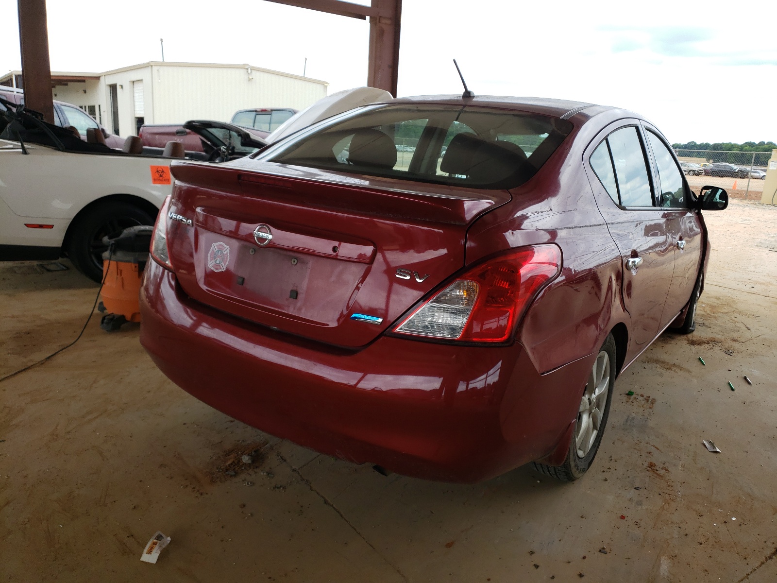 Photo 4 from auction – 2014 NISSAN VERSA S with VIN 3N1CN7AP6EL826383