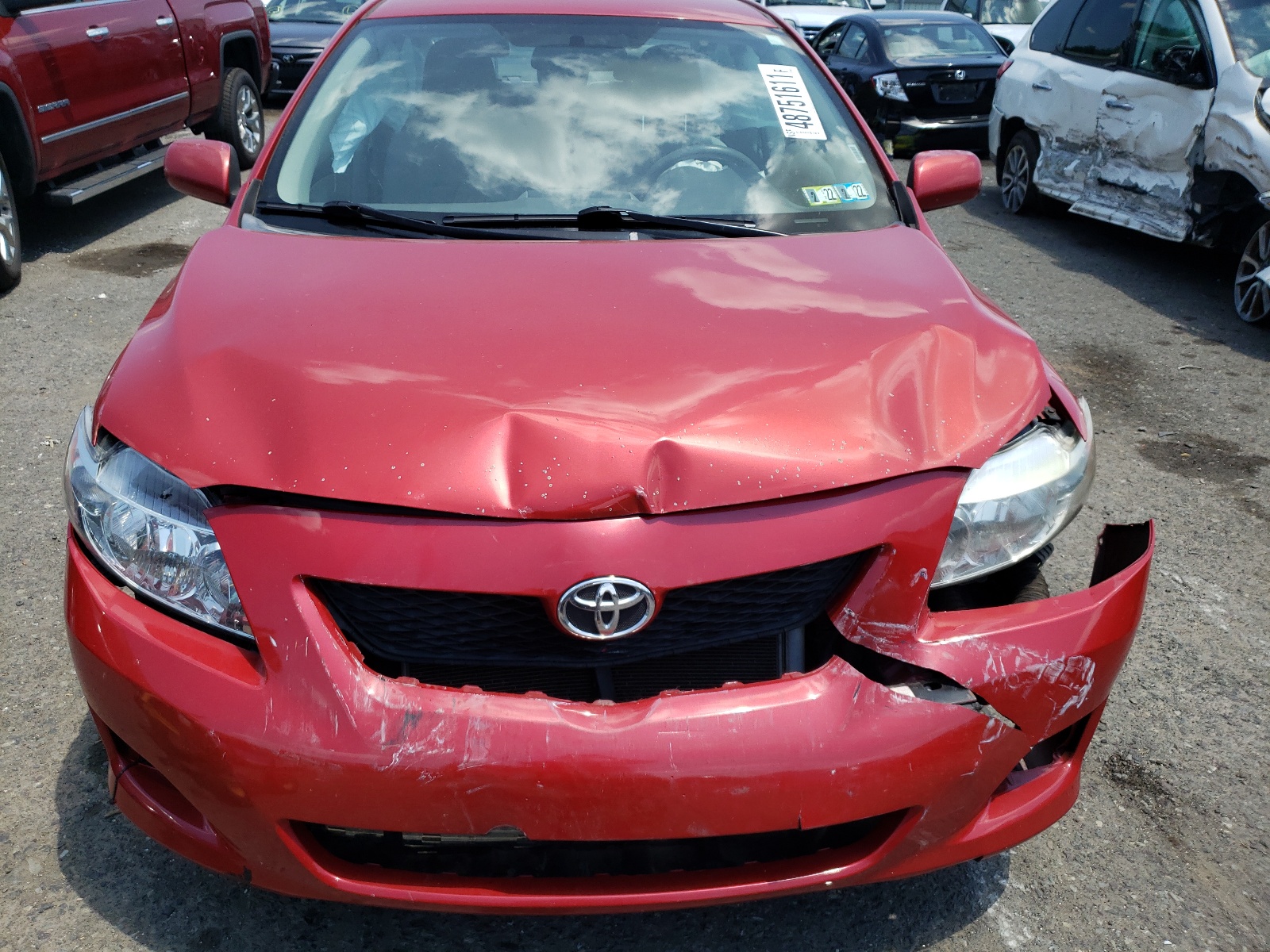 Photo 7 from auction – 2009 TOYOTA COROLLA BA with VIN 1NXBU40E59Z070403