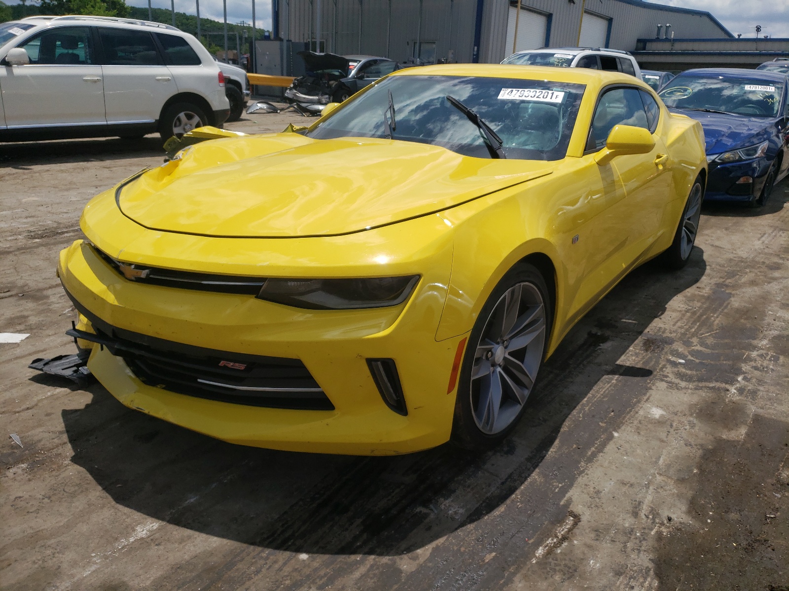 Photo 2 from auction – 2018 CHEVROLET CAMARO LT with VIN 1G1FB1RSXJ0145992