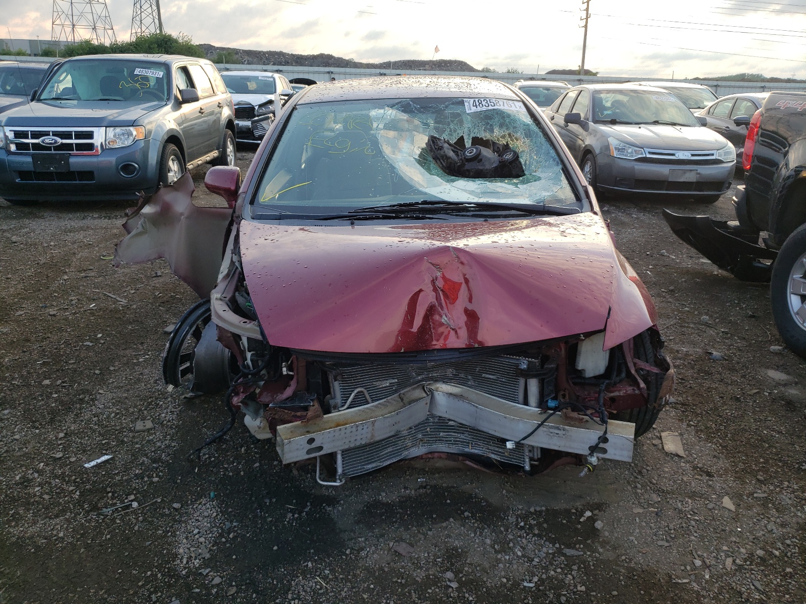Photo 9 from auction – 2009 HONDA CIVIC LX with VIN 19XFA16569E008060