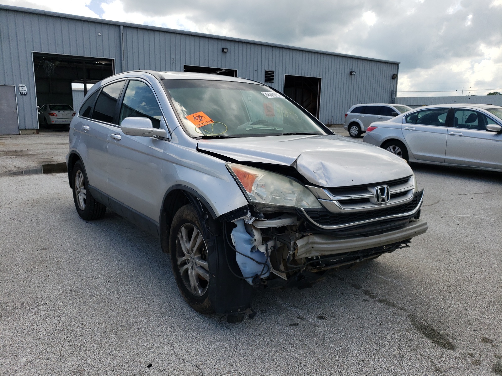Photo 1 from auction – 2011 HONDA CR-V EXL with VIN 5J6RE4H76BL078070