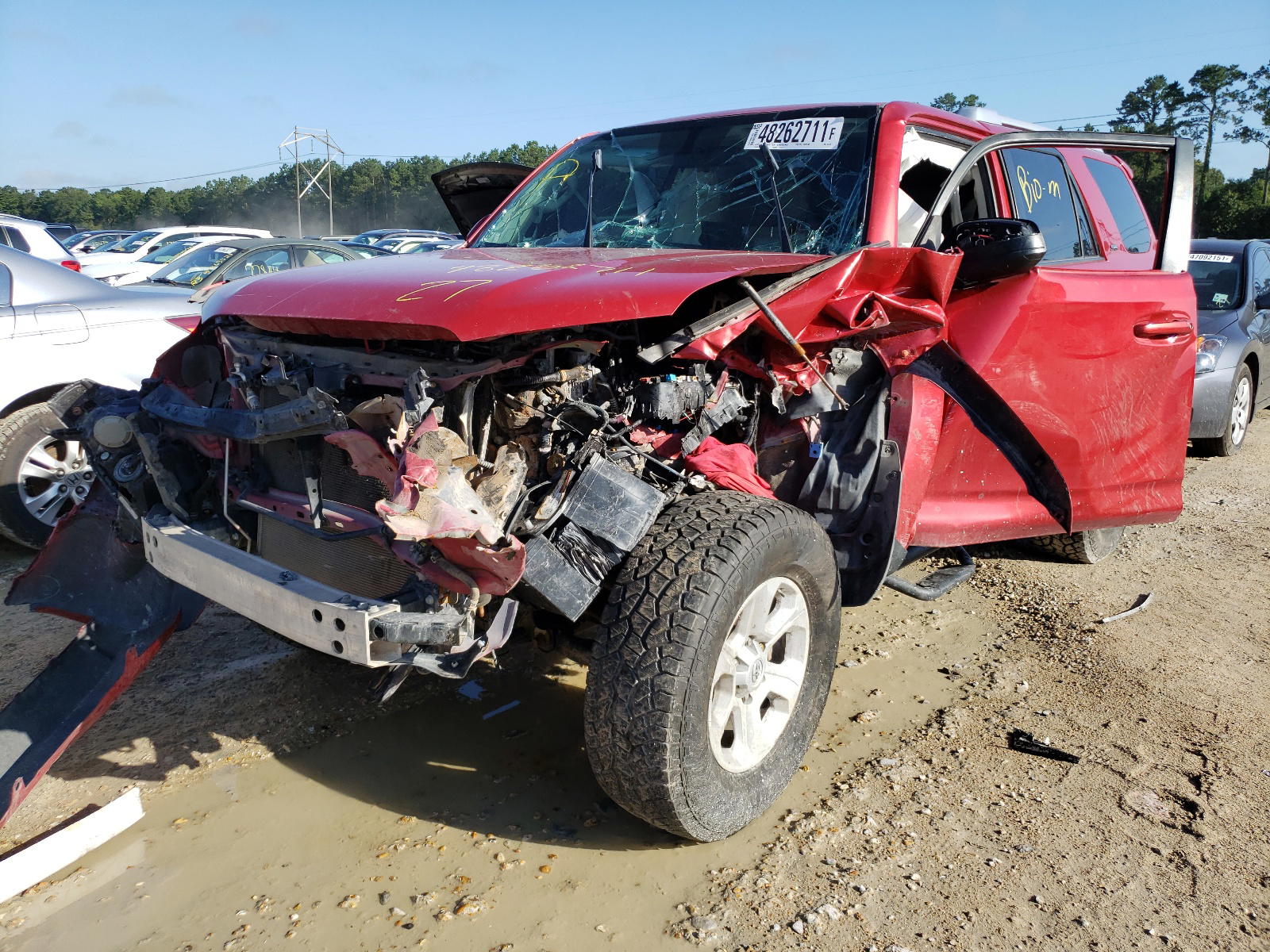 Photo 2 from auction – 2016 TOYOTA 4RUNNER SR with VIN JTEBU5JR6G5330130