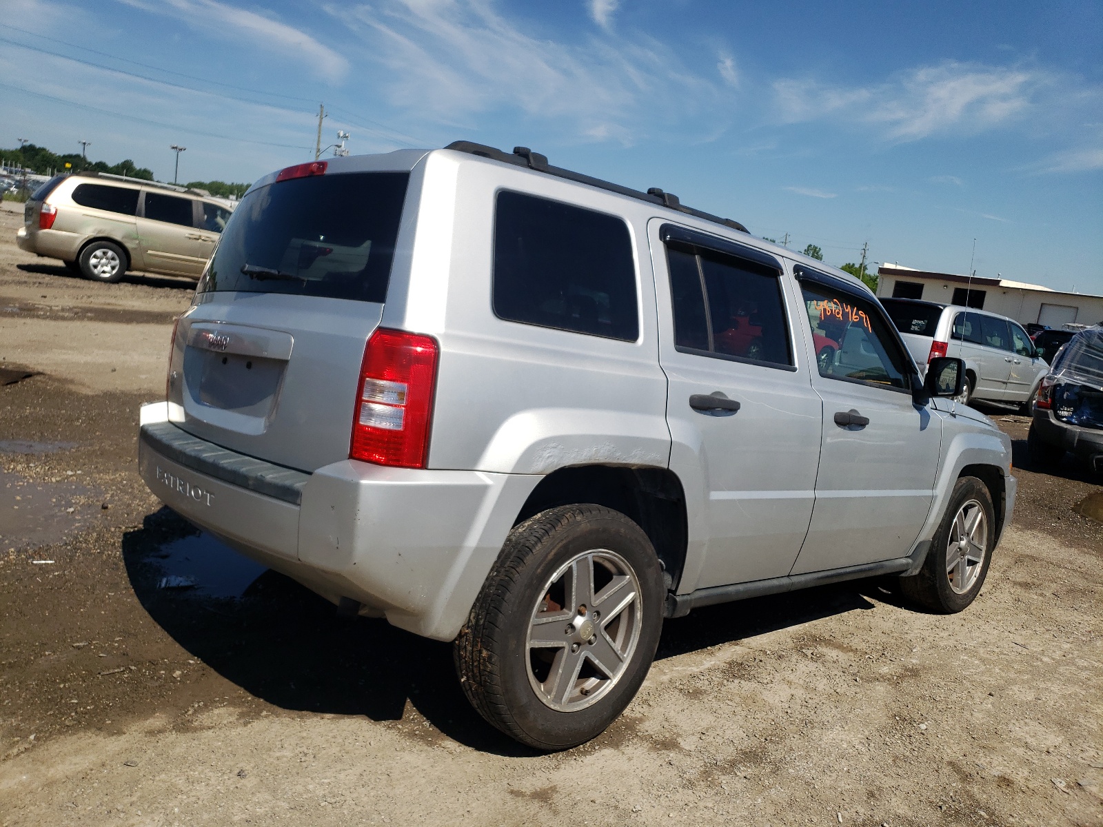 Photo 4 from auction – 2007 JEEP PATRIOT SP with VIN 1J8FF28W07D396214