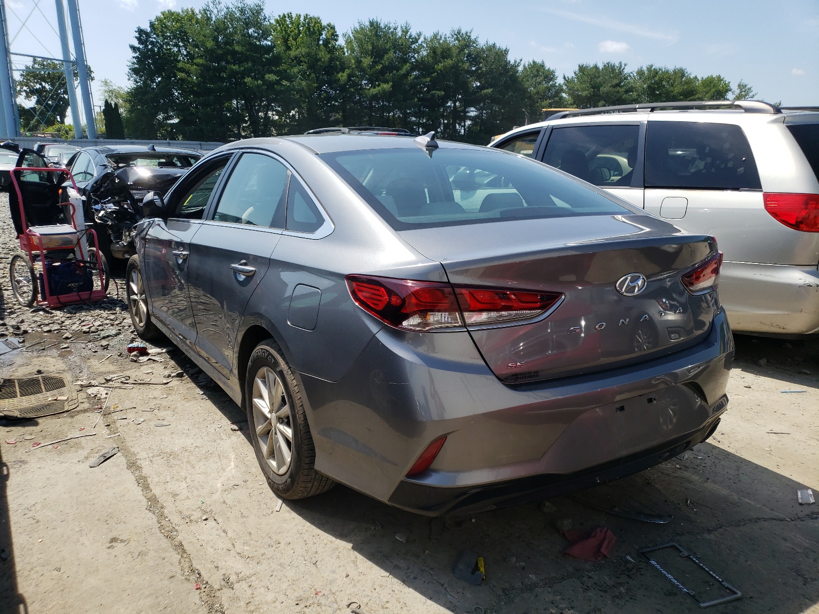 Photo 3 from auction – 2019 HYUNDAI SONATA SE with VIN 5NPE24AF3KH752470