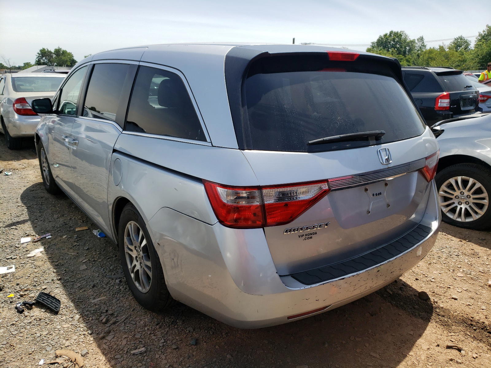 Photo 3 from auction – 2011 HONDA ODYSSEY EX with VIN 5FNRL5H40BB062019