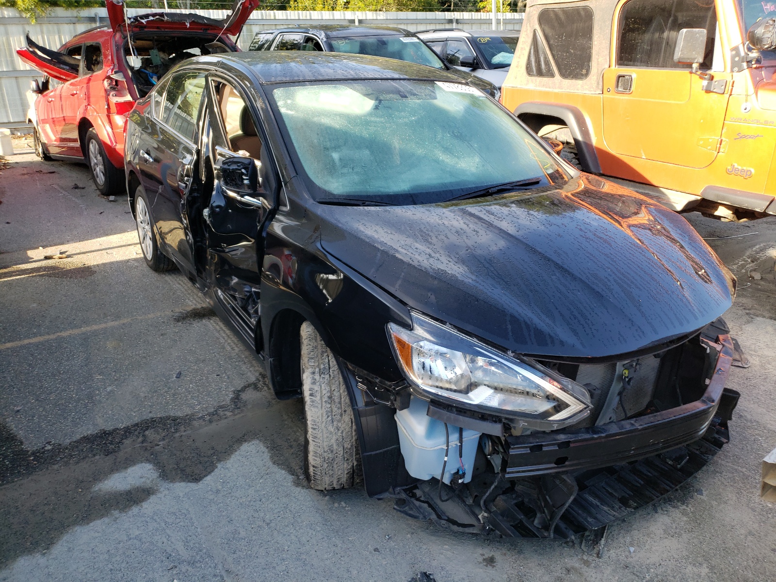 Photo 1 from auction – 2019 NISSAN SENTRA S with VIN 3N1AB7AP1KY253116