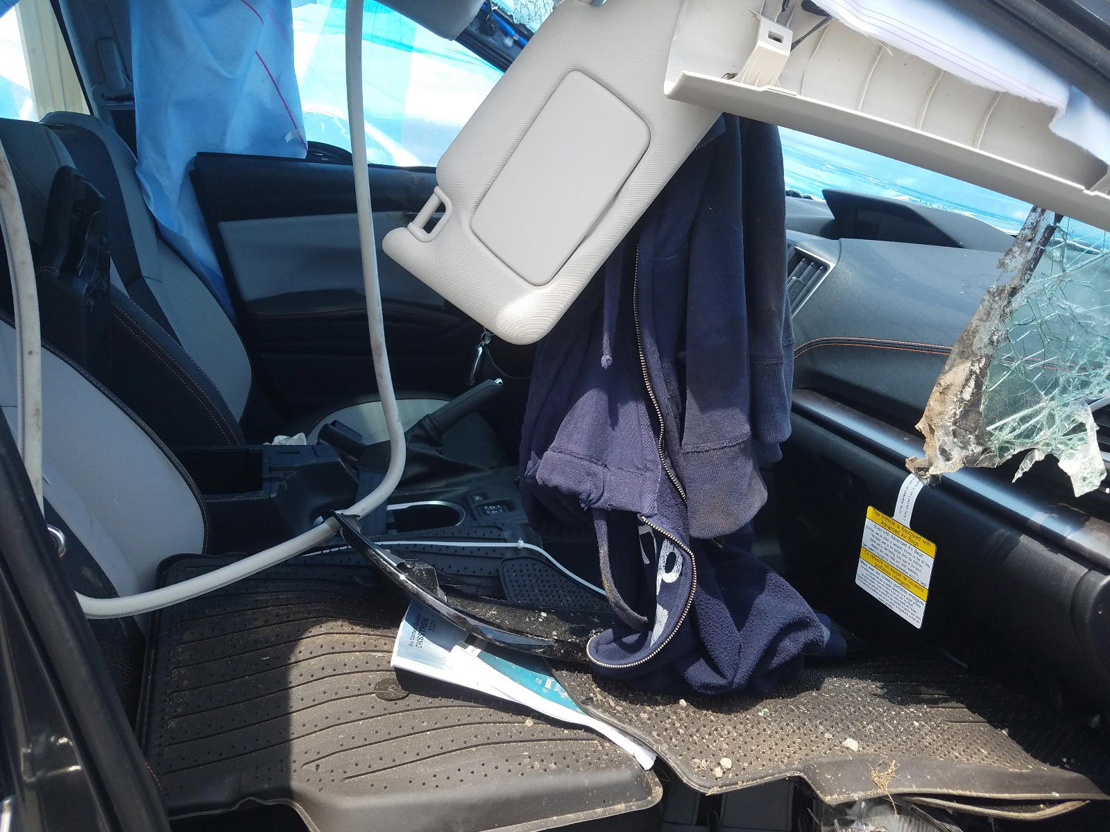 Photo 5 from auction – 2021 SUBARU CROSSTREK with VIN JF2GTHNC6M8254389