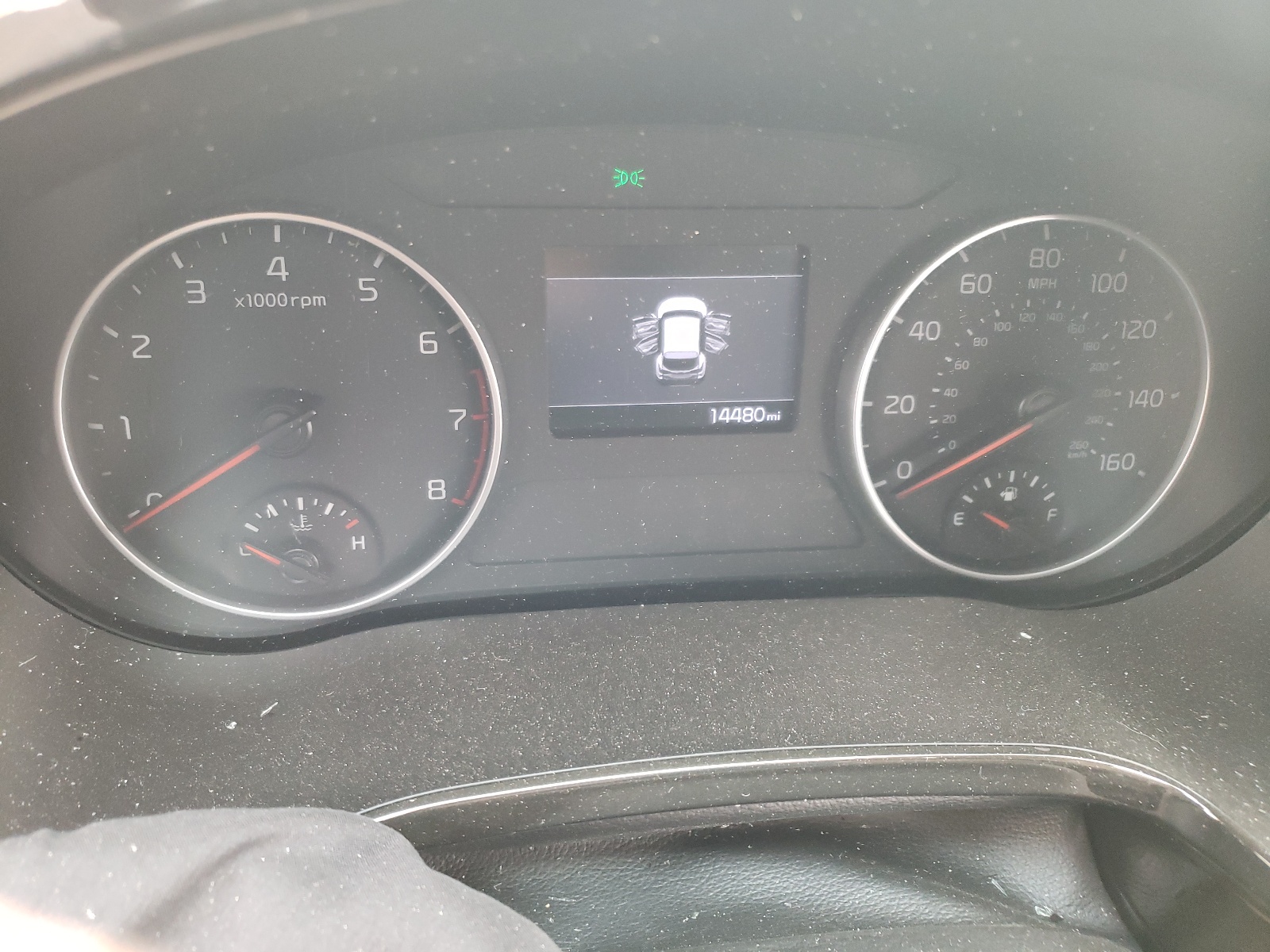 Photo 8 from auction – 2021 KIA SELTOS EX with VIN KNDERCAAXM7128361