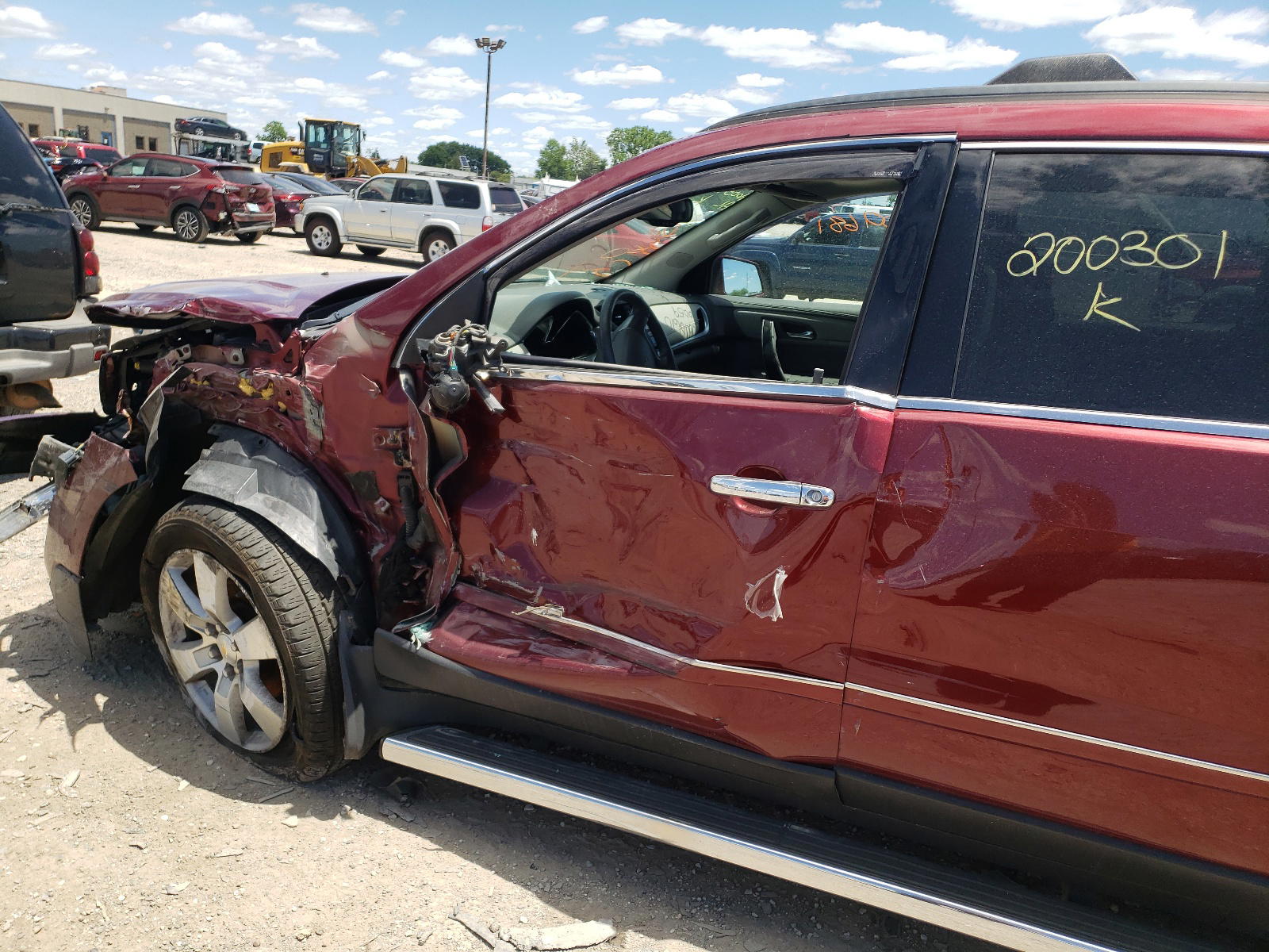 Photo 10 from auction – 2015 CHEVROLET TRAVERSE L with VIN 1GNKVJKD1FJ200301