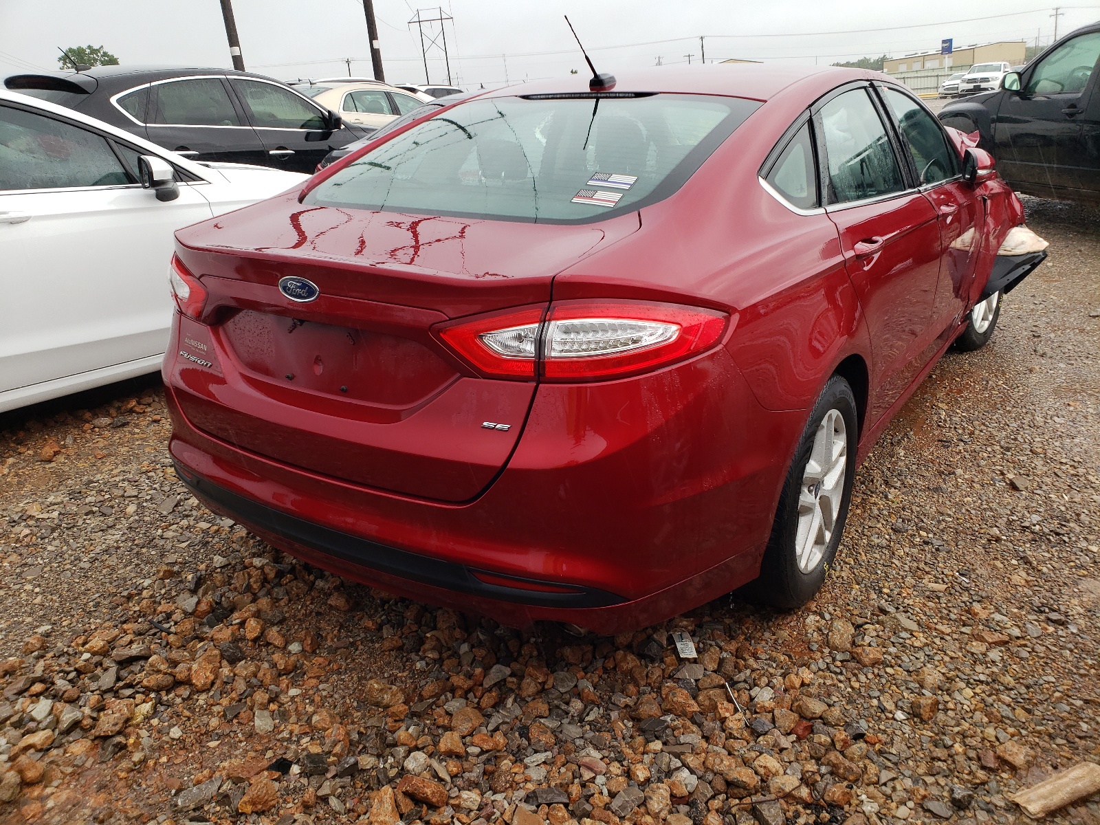 Photo 4 from auction – 2014 FORD FUSION SE with VIN 3FA6P0H7XER255193