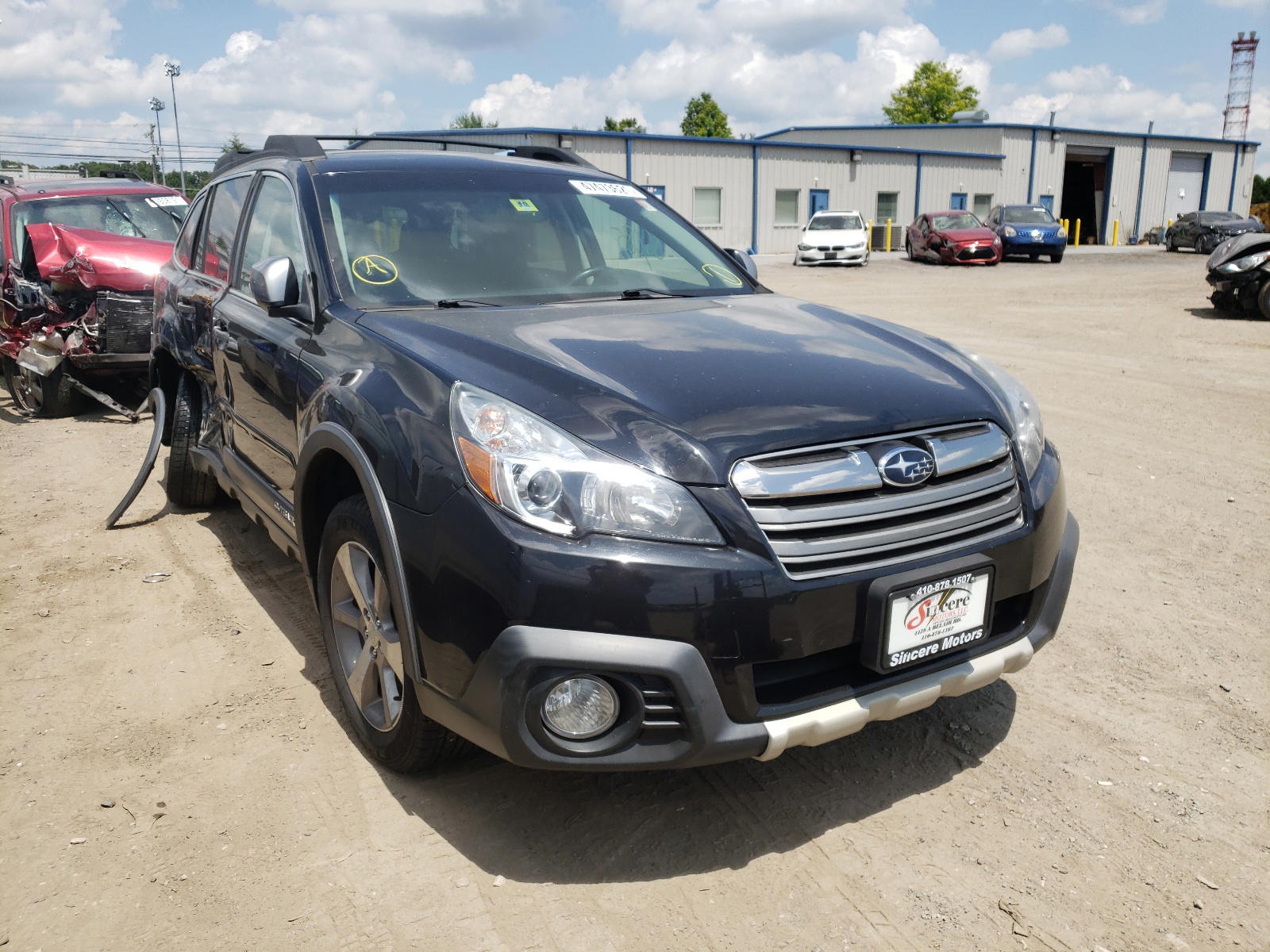 SUBARU OUTBACK 2013 with VIN 4S4BRDSC6D2314092 - Photo from auction
