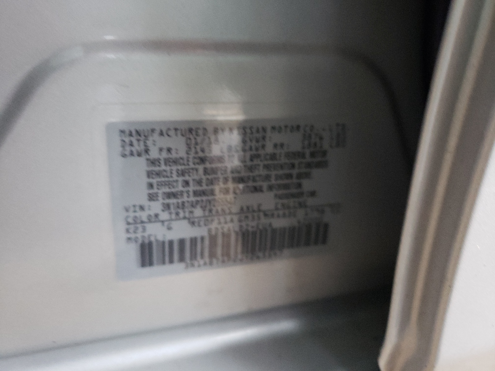 Photo 10 from auction – 2018 NISSAN SENTRA S with VIN 3N1AB7AP2JY265547