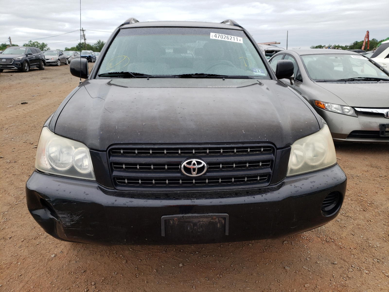 Photo 9 from auction – 2001 TOYOTA HIGHLANDER with VIN JTEHF21AX10010312