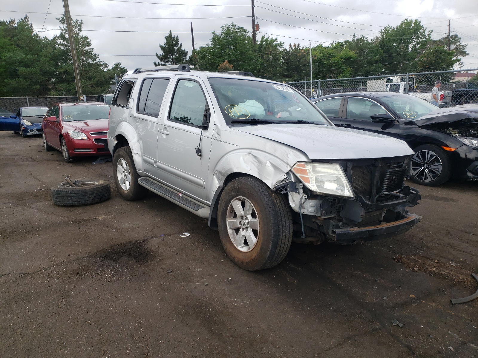 NISSAN PATHFINDER 2012 with VIN 5N1AR1NN1CC600822 - Photo from auction