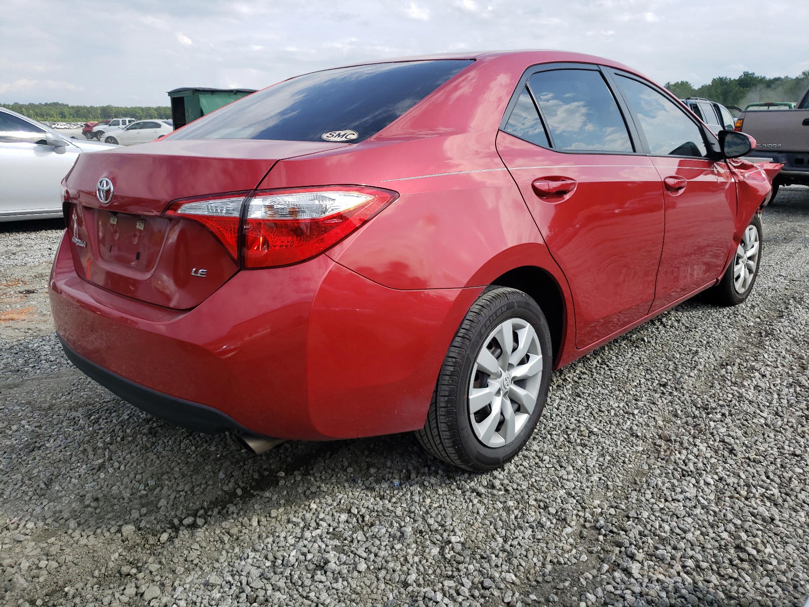 Photo 4 from auction – 2016 TOYOTA COROLLA L with VIN 5YFBURHE5GP544544
