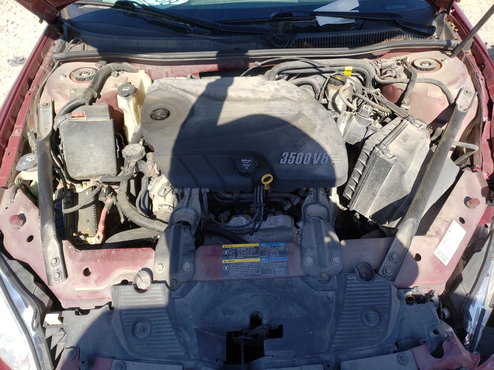 Photo 7 from auction – 2007 CHEVROLET MONTE CARL with VIN 2G1WK16K279395973