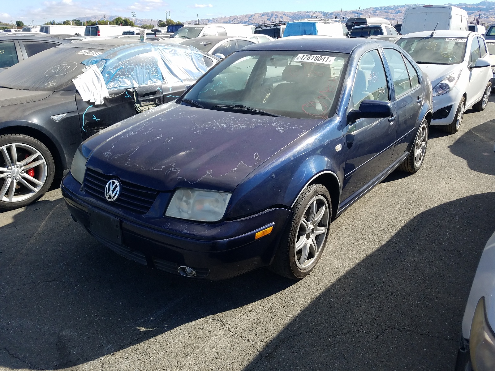 Photo 2 from auction – 2002 VOLKSWAGEN JETTA GLS with VIN 3VWSE69M22M007564