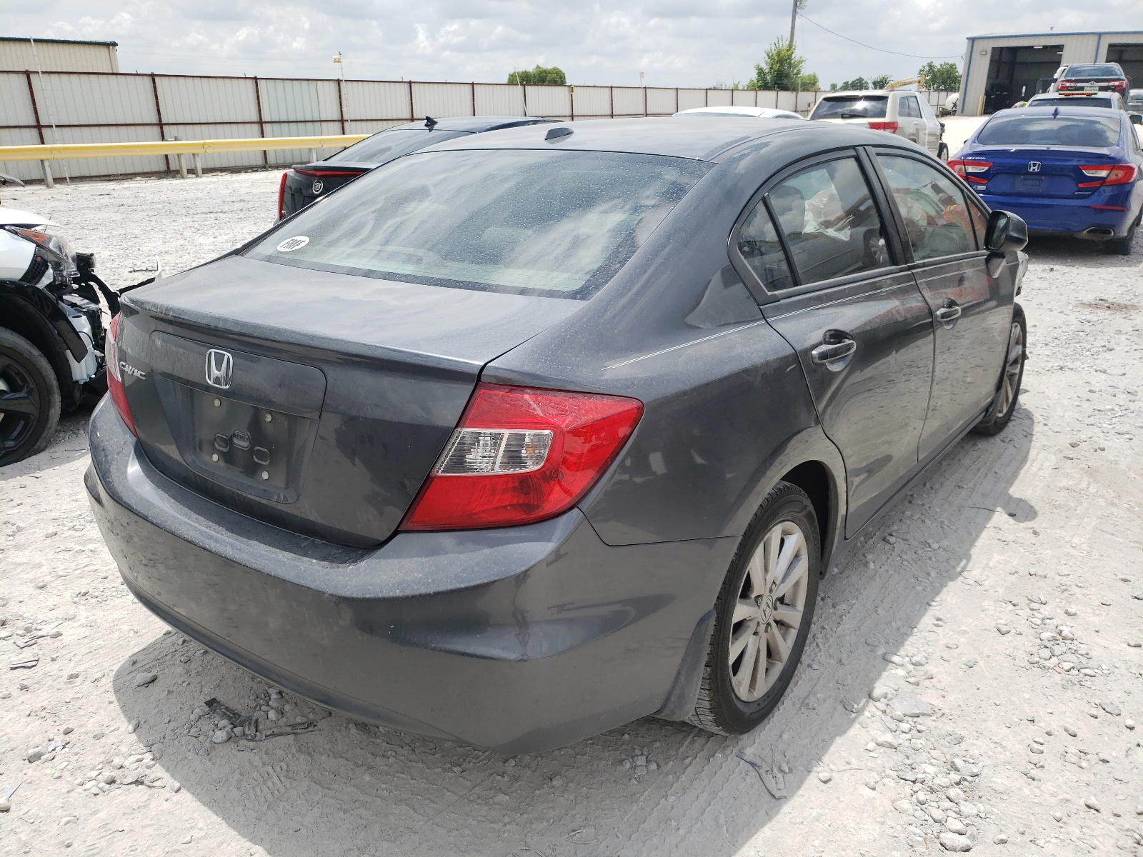 Photo 4 from auction – 2012 HONDA CIVIC EX with VIN 2HGFB2F80CH556582