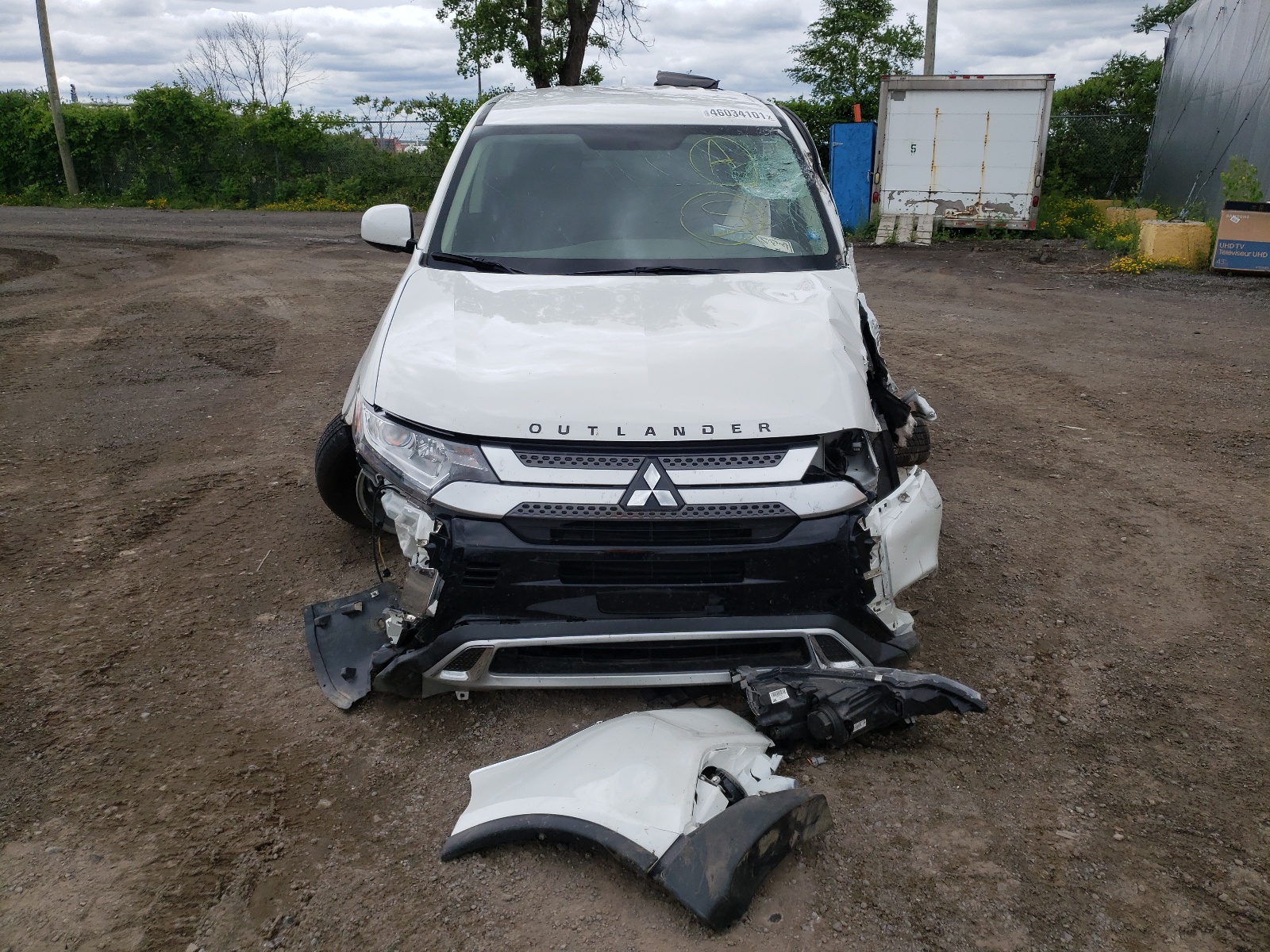 Photo 9 from auction – 2020 MITSUBISHI OUTLANDER with VIN JA4AZ2A32LZ602178