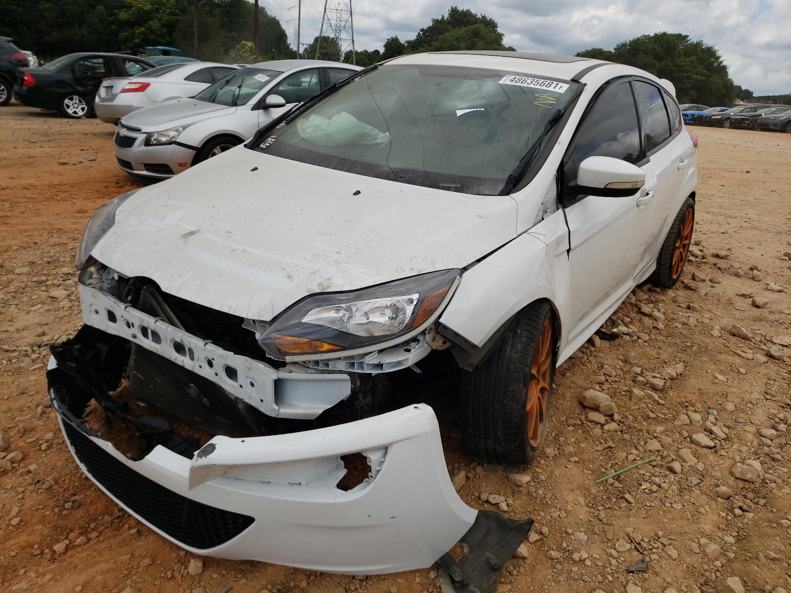 Photo 2 from auction – 2014 FORD FOCUS ST with VIN 1FADP3L90EL172467