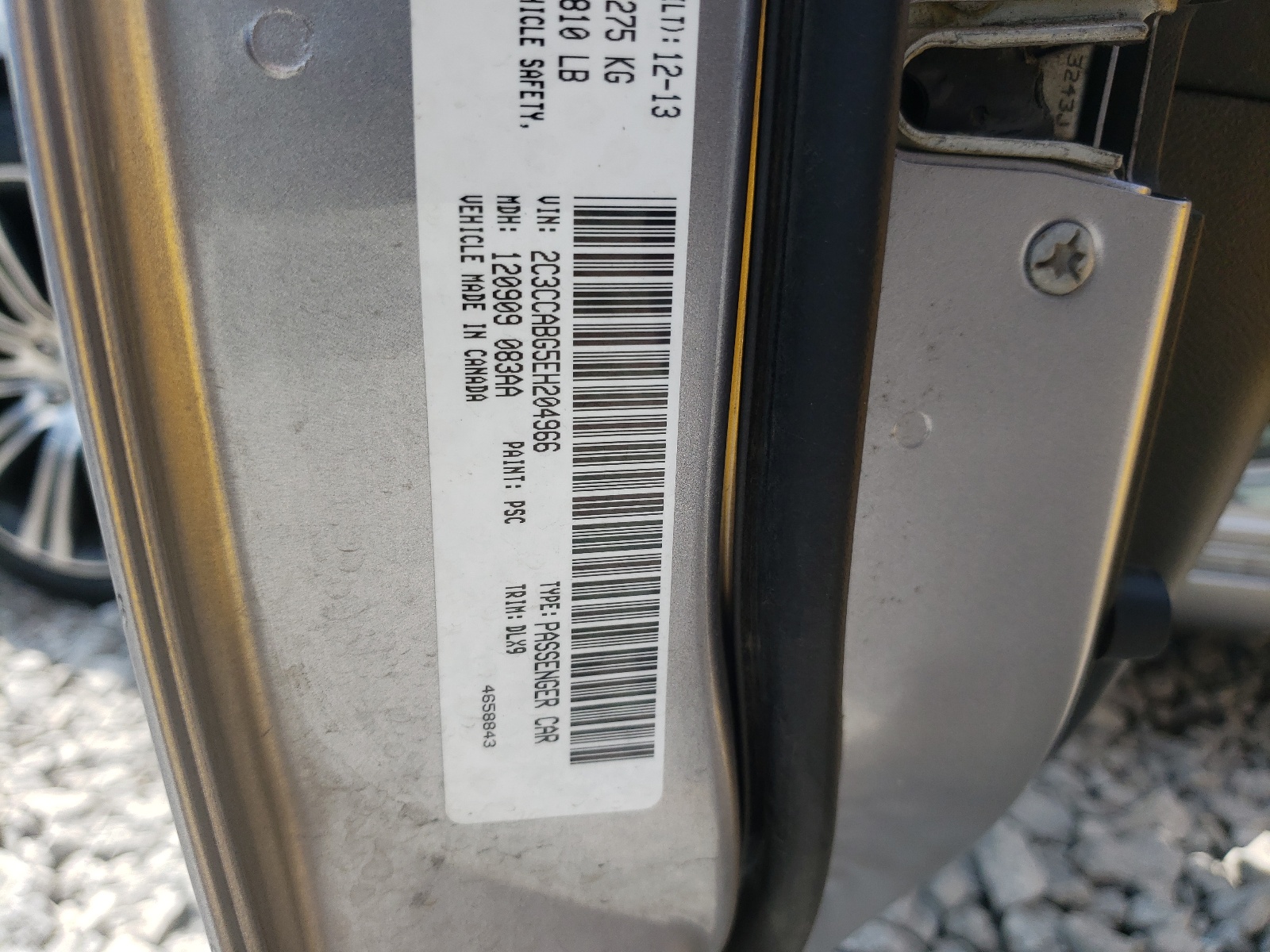 Zdjęcie 10 z aukcji – 2014 CHRYSLER 300 S z VIN 2C3CCABG5EH204966
