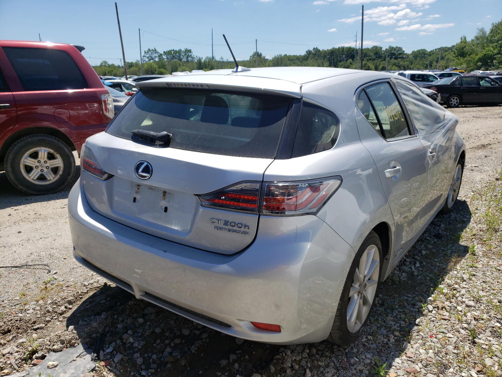 Photo 4 from auction – 2012 LEXUS CT200H with VIN JTHKD5BH3C2092158