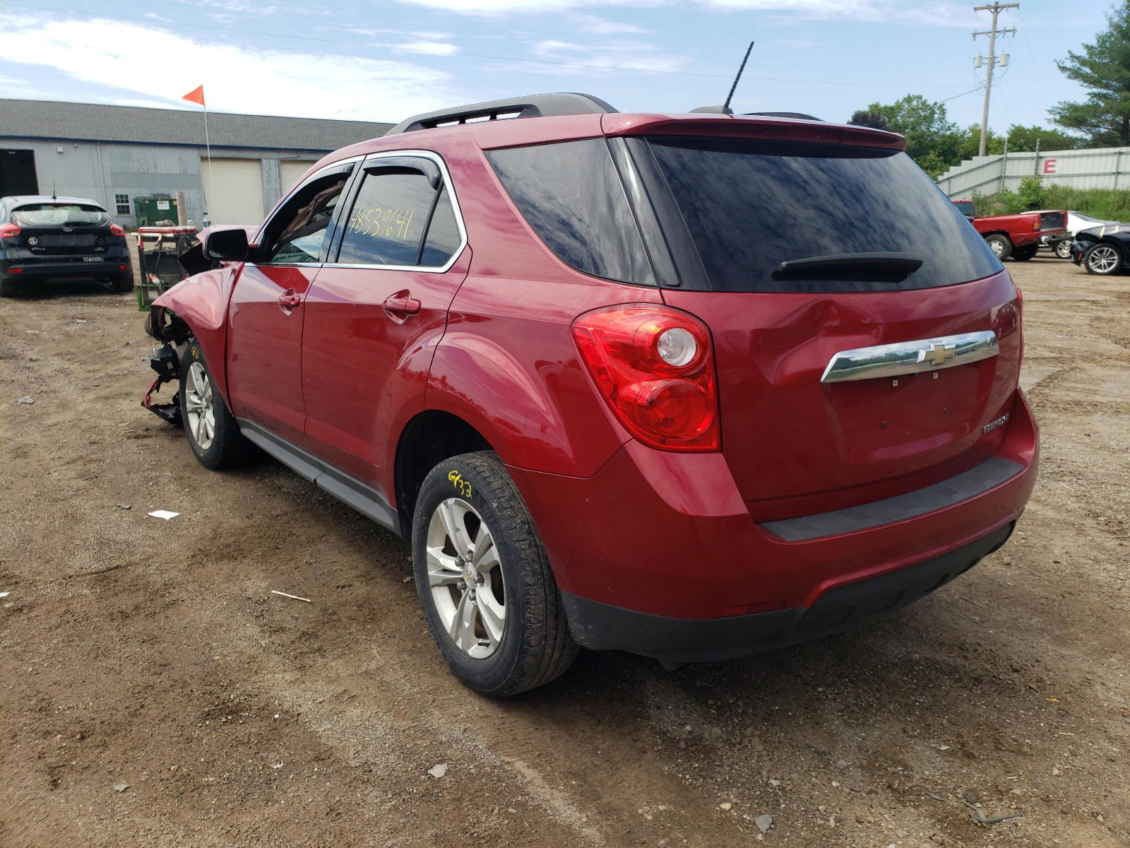 Photo 3 from auction – 2015 CHEVROLET EQUINOX LT with VIN 2GNALCEK2F6294130