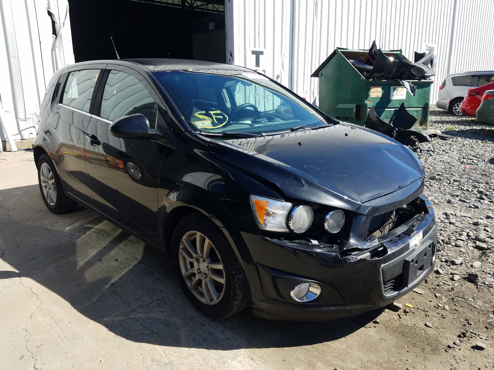 Photo 1 from auction – 2013 CHEVROLET SONIC LT with VIN 1G1JC6SG4D4124613