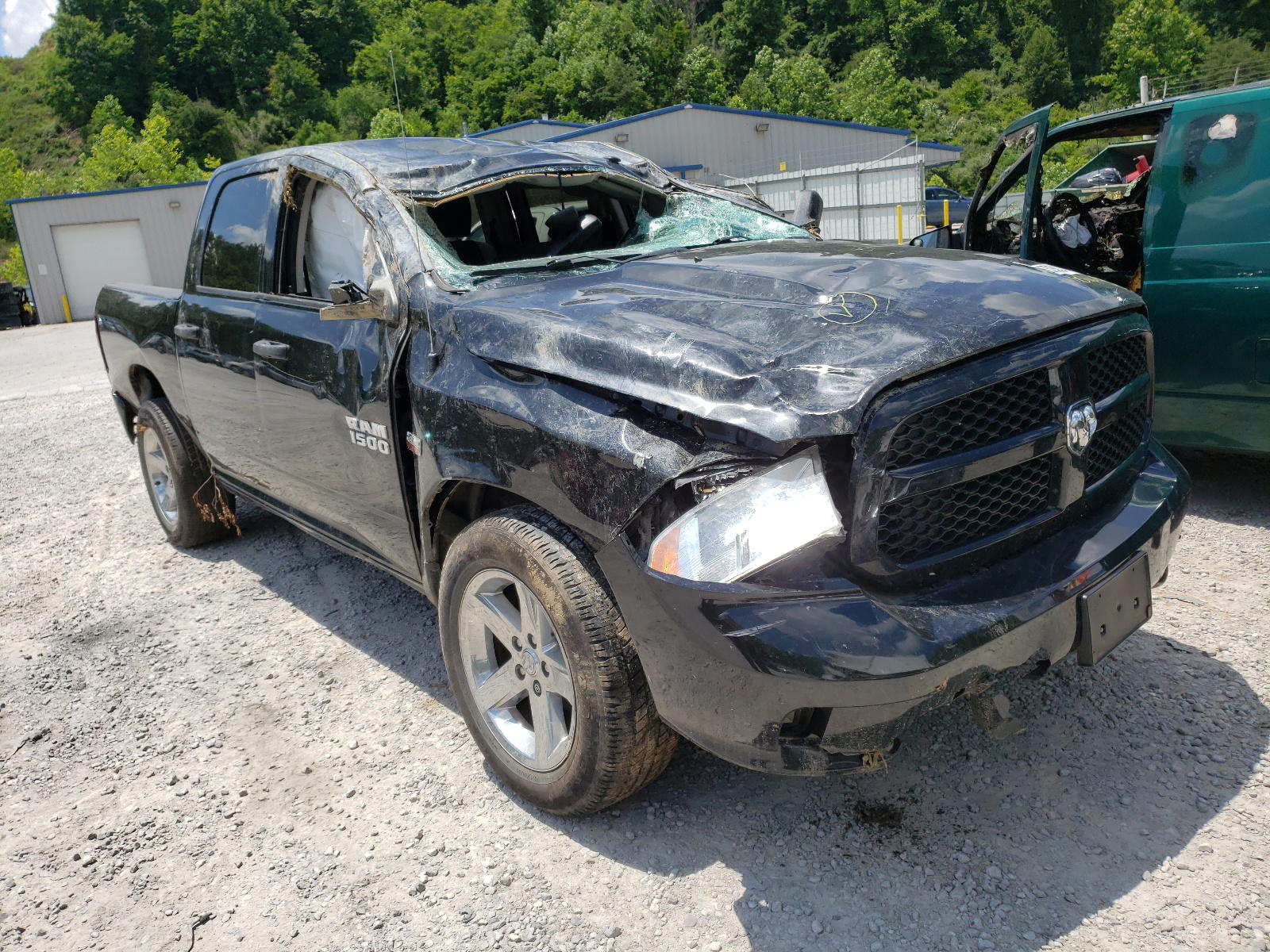 RAM 1500 ST 2016 with VIN 3C6RR7KT1GG344611 - Photo from auction