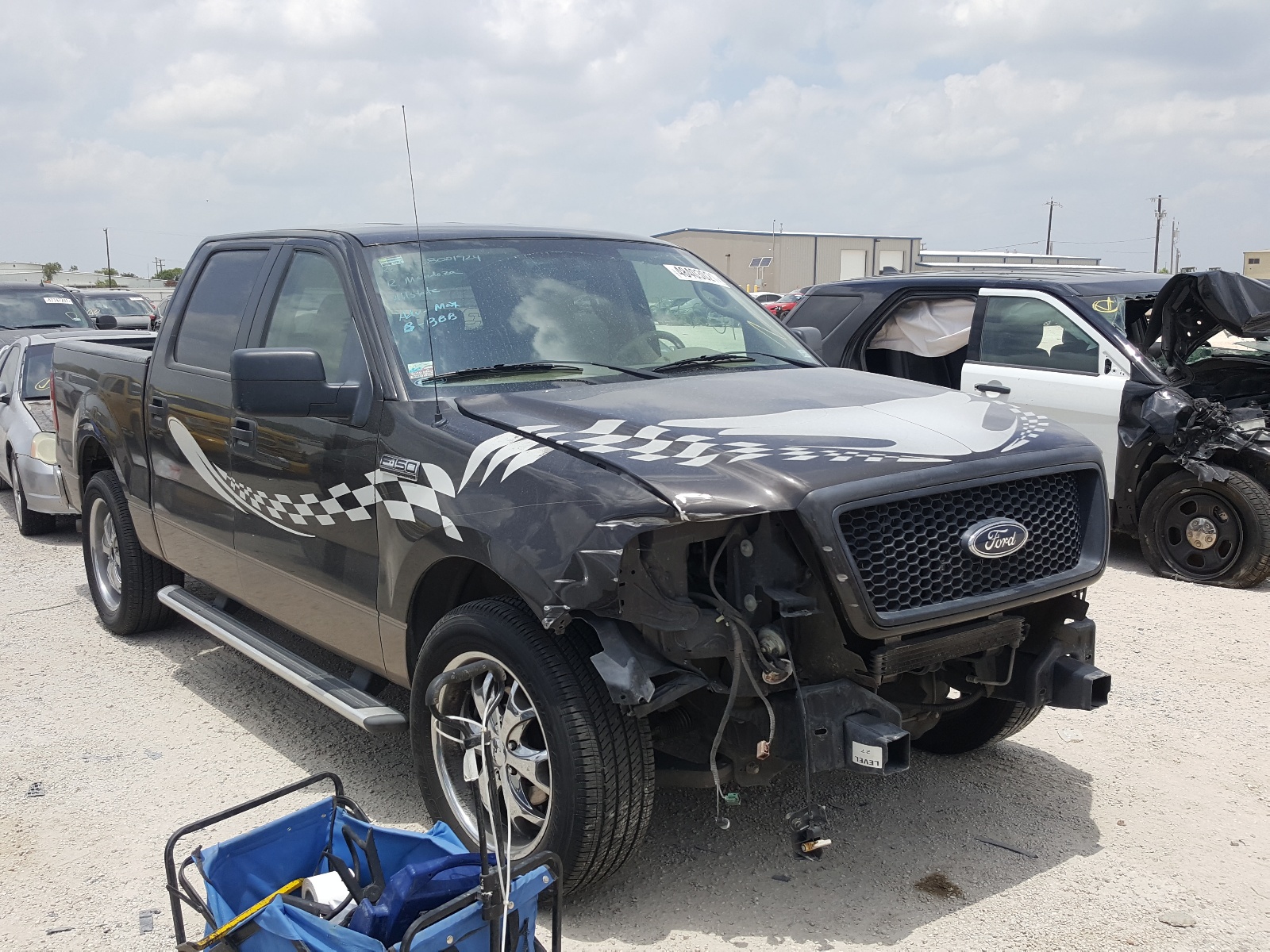 FORD F150 SUPER 2005 with VIN 1FTRW12W85KB82183 - Photo from auction