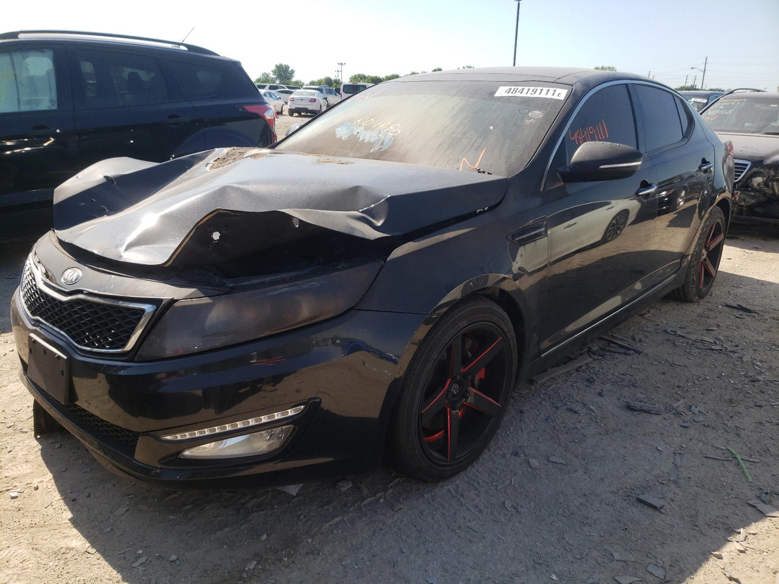 Photo 2 from auction – 2013 KIA OPTIMA SX with VIN 5XXGR4A65DG111744